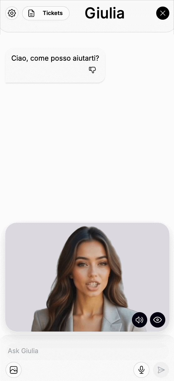 Interactive multilingual bot